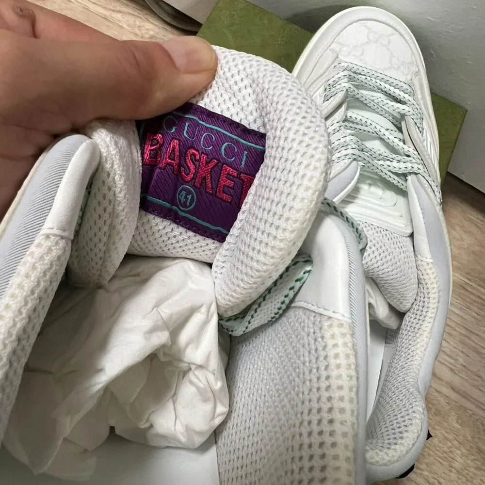 Gucci Demetra GG Low White (Women's) - Picture 3 of 8